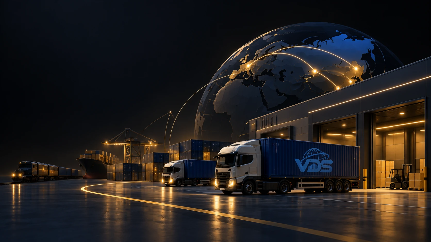 Логистический хаб VDS Logistic — маршруты Китай Россия
